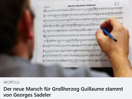 Concours Marche Grand-Duc Guillaume