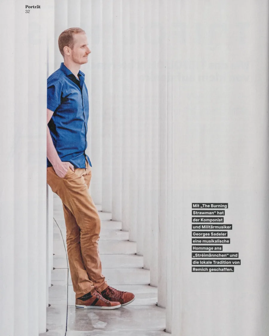 Revue, Interview Burning Strawman