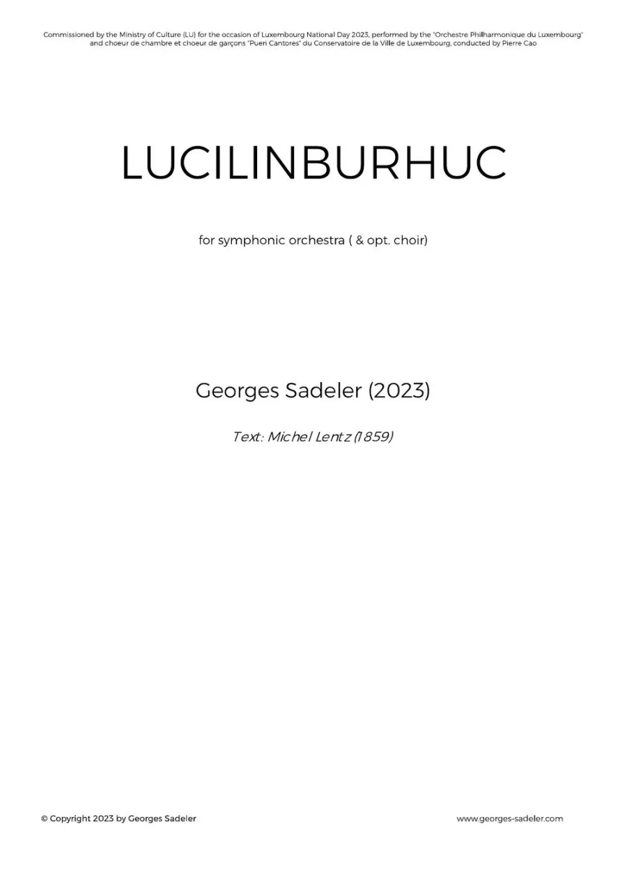 Cover of Lucilinburhuc
