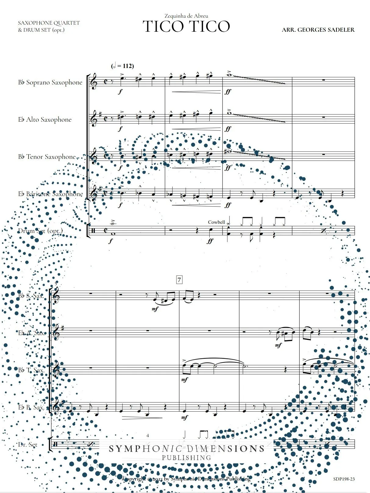 Score preview of Tico Tico