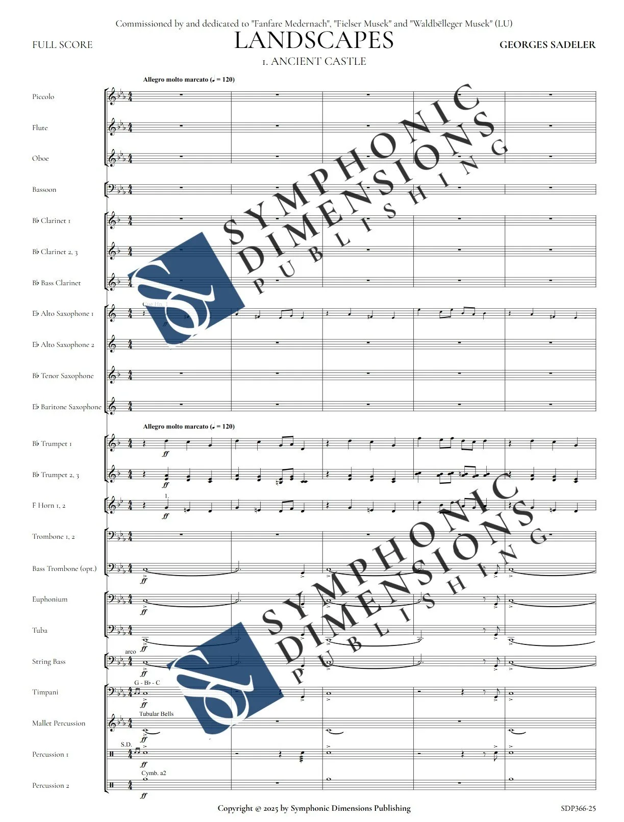 Score preview of Landscapes