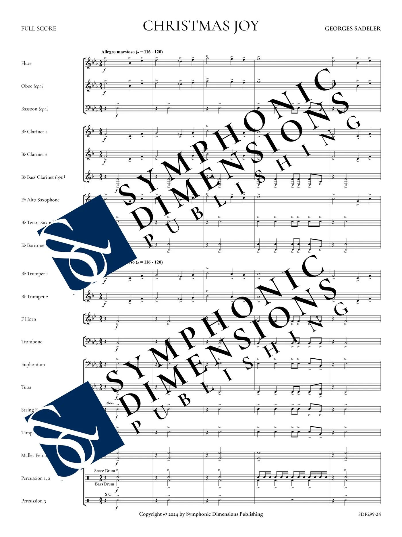 Score preview of Christmas Joy