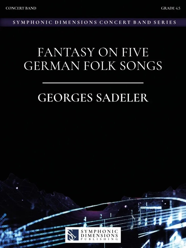 Cover of Fantasy on Five German Folk Songs