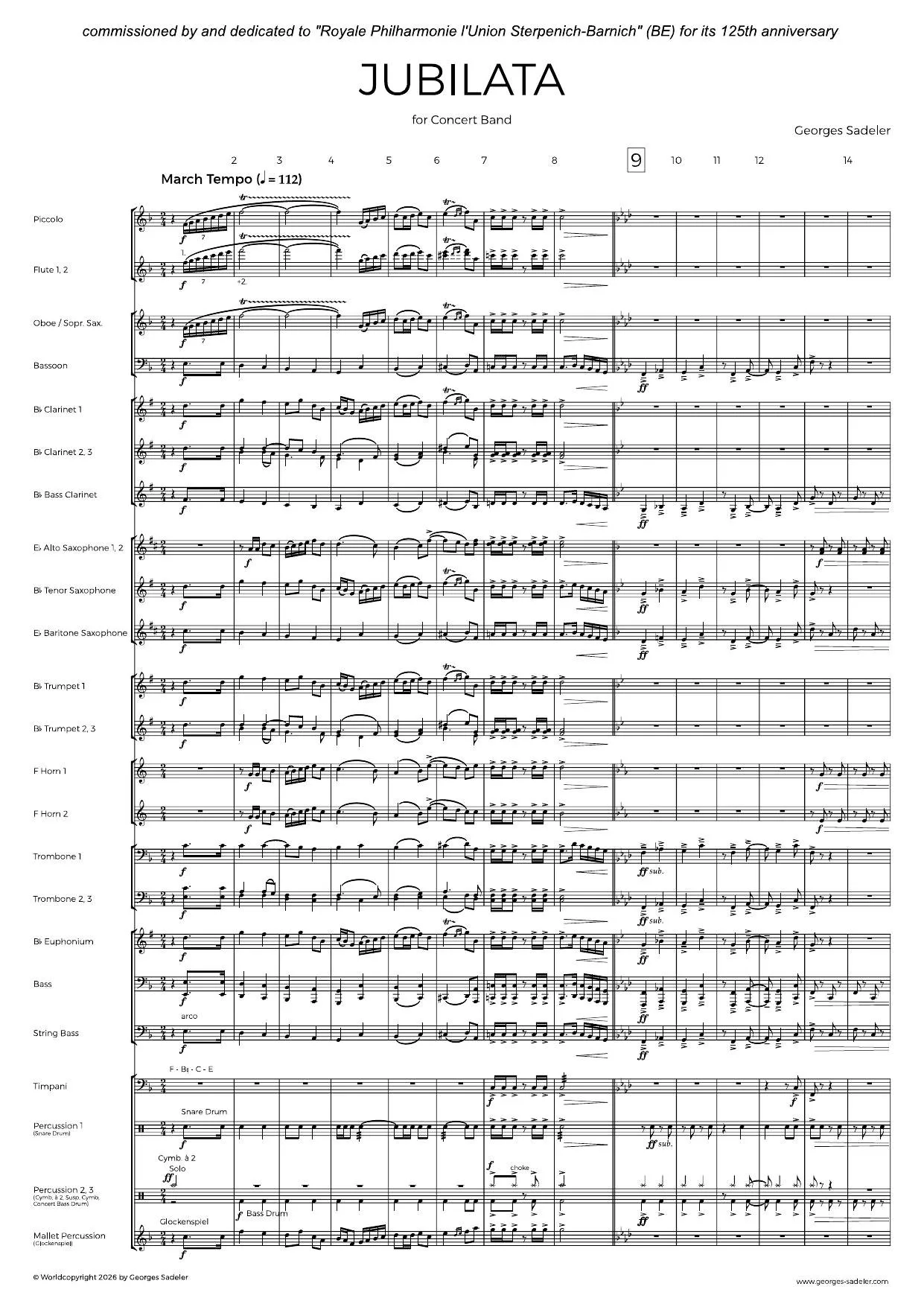 Score preview of Jubilata